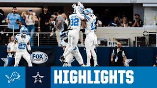 Detroit's defense FORCES 5 turnovers in 47-9 win over Dallas | Lions vs. Cowboys Week 6 highlights