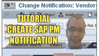 Tutorial Create SAP PM Notification