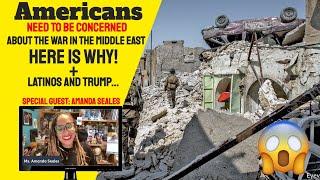 Amanda Seales Breaks Down Middle East Conflict with Funky Dineva