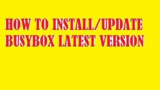 What is busybox | install busybox 2017 latest