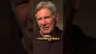 Harrison Ford Created The Most ICONIC Line From Star Wars! #starwars #harrisonford #hansolo #shorts