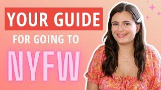 How To Attend NYFW as an Influencer (2024 Tips)