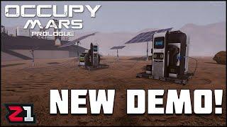 First Look at Occupy Mars: Prologue ! Upcoming Mars Survival Game | Z1 Gaming