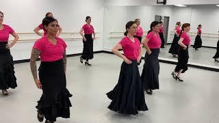 Caracoles Choreography Flamenco and Ballet Dance School Maria Osende.