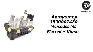 Актуатор турбины Мерседес МЛ, Мерседес Виано (Mercedes ML, Mercedes Viano) Turboparts