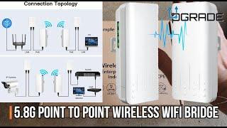 UeeVii Point to Point Wireless WiFi Bridge