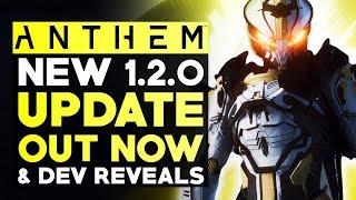 Anthem - NEW UPDATE 1.2.0 Released,  Cataclysm & Live Stream Announced + Private Test Server & More