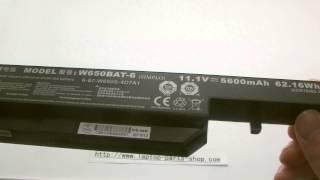 CLEVO W650BAT-6 computer batteries, Laptop Battery