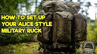 How To Set Up Your ALICE Style Military Ruck