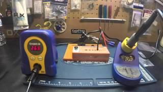 Hakko FX 888D soldering station 0 to 750 degrees in 30 seconds