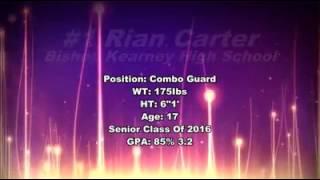 Rian Carter #1 Bishop Kearney Roc Ny