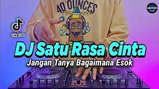 DJ JANGAN TANYA BAGAIMANA ESOK VIRAL TIKTOK REMIX FULL BASS TERBARU 2022 | DJ SATU RASA CINTA