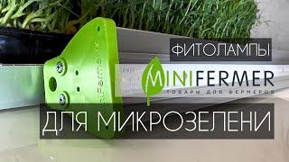 ЛУЧШИЙ СВЕТ ДЛЯ МИКРОЗЕЛЕНИ. Обзор на лампы Minifermer. #микрозелень  #фитолампы