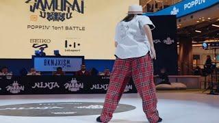 SHURU VS RINGO WINBEE POPPING 1ON1 BATTLE FEMALE FINAL SAMURAI|23