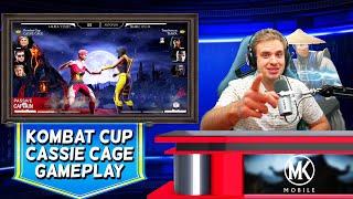 MK Mobile. Kombat Cup Cassie Cage Gameplay and Review. STARNEWS is Back!