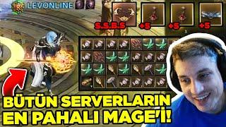 1.5 MİLYON TL MAGE Mİ OLUR?! TAKILARI +5 YAPTIK S.S.B.S ANKLET AKSİYON PK ARENA LEVO  RISE ONLINE