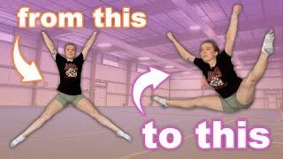 How to fix a Toe Touch that look like a Star Jump! | cheer jumps workout