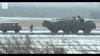 Колонна военной техники РФ (Новошахтинск, 22.02.15)