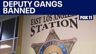 LA County Sheriff's Department formally bans deputy gangs