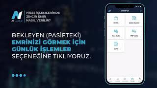 Hisse İşlemlerinde Zincir Emir Nasıl Verilir? | A1 Capital