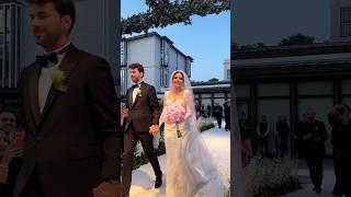 Eda Ece evlendi! The fairytale wedding of Turkish actress, Eda Ece     #EdaEce #YasakElma #düğün