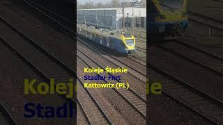 Koleje Śląskie Stadler Flirt in Kattowitz (PL)