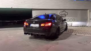 F10 M5 pop and bang (exhaust)