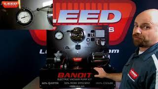 LEED Brakes Bandit Series Vacuum Pump Demonstration