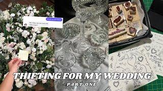 thrifting for our wedding️ part one