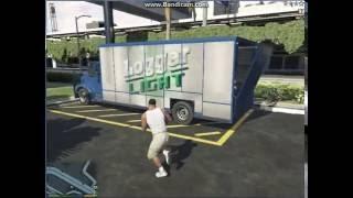 Как открыть багажник от грузовика в ГТА 5 ( How to open the trunk from the truck in GTA 5 )