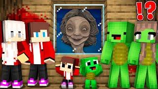 JJ and Mikey Family HIDE From Scary TEACHER LITTLE NIGHTMARES - in Minecraft Maizen!