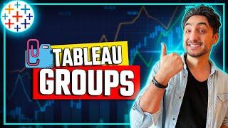 Tableau Groups: How to Group Dimension Values | #Tableau Course #53