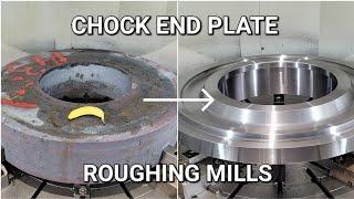 Chock End Plate | First time using the Kennametal FIX8  tool on VTL | CNC Machining