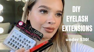 DIY EYELASHES EXTENSIONS | ARDELL LASHES | GLAMBYMEL