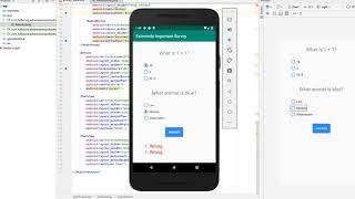 Beginning Android Studio 5. RadioGroup and RadioButton (Demonstration)