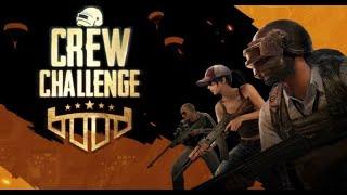 Pubg Mobile Crew Challenge(FPP) Day 1