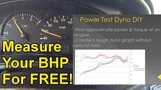 Engine Horsepower Calculator (Using Acceleration Times)