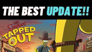 The BEST UPDATE in THE SIMPSONS TAPPED OUT!