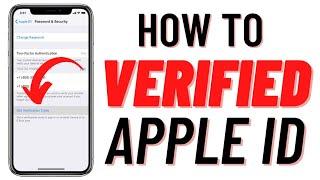 How To Verified Apple Id ! How To Verified Apple Id On iPhone & iPad ! Latest Method 2021