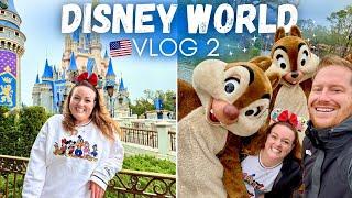 WALT DISNEY WORLD!  VLOG 2 • Magic Kingdom, New Attractions, Sebastian's Bistro & Target Shop 