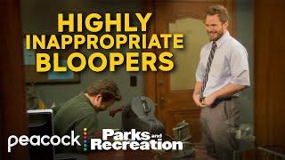 Nick Offerman & Chris Pratt BLOOPERS that get progressively more inappropriate