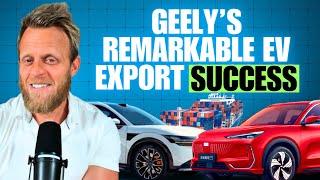 China’s EV Exports Jump 20%: Geely, BYD, MG, Chery Lead the Charge!