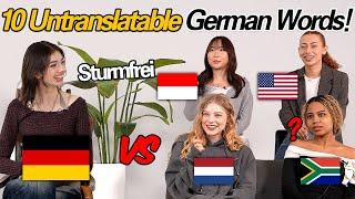 Why Are German Words IMPOSSIBLE to Translate? Top 10 German Words USA Should Steal From German!!