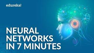 What is a Neural Network | Neural Networks Explained in 7 Minutes | Edureka