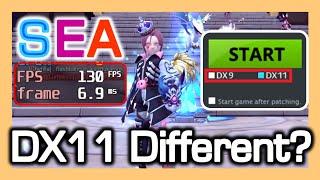 SEA "DX11" opened !! Let's test what Difference ?/ Dragon Nest SEA