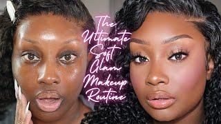 THE ULTIMATE SOFT GLAM MAKEUP ROUTINE | GLASS SKIN + LONG LASTING *SUPER DETAILED*