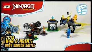 LEGO Ninjago 71798 Nya & Arin’s Baby Dragon Battle