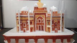 How to make HUMAYUN TOMB  / using thermocol | craft by dev