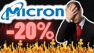 Why Is Micron Stock CRASHING?! | Perfect Time To Buy? | MU Stock Analysis |