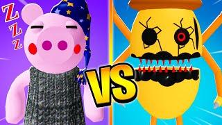 ROBLOX SLEEPY PIGGY VS CORRUPTED MR. P! (Roblox Piggy RP)